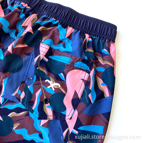 Custom Men's Elastic Waist Short Pants